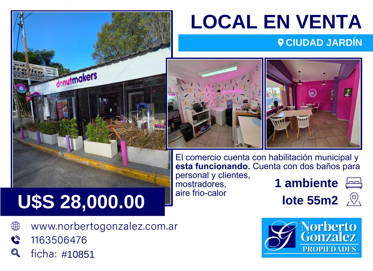 FONDO DE COMERCIOCIUDAD JARDÍN