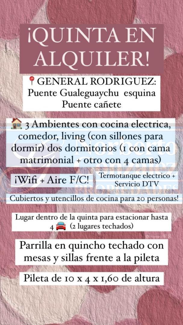 QUINTAGENERAL RODRIGUEZ